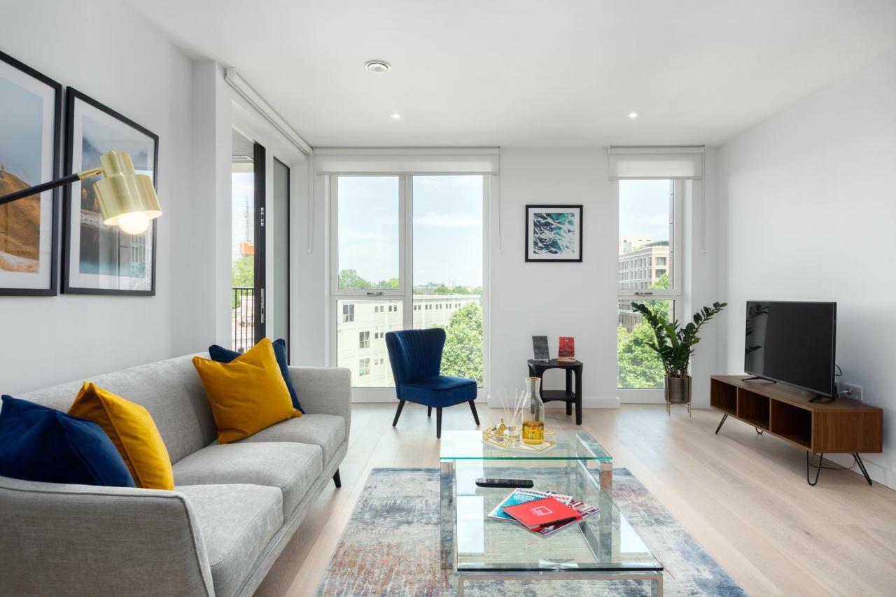 Two Bedroom Serviced Apartment With Balcony In Weymouth Building, Deacon Street London Exterior foto