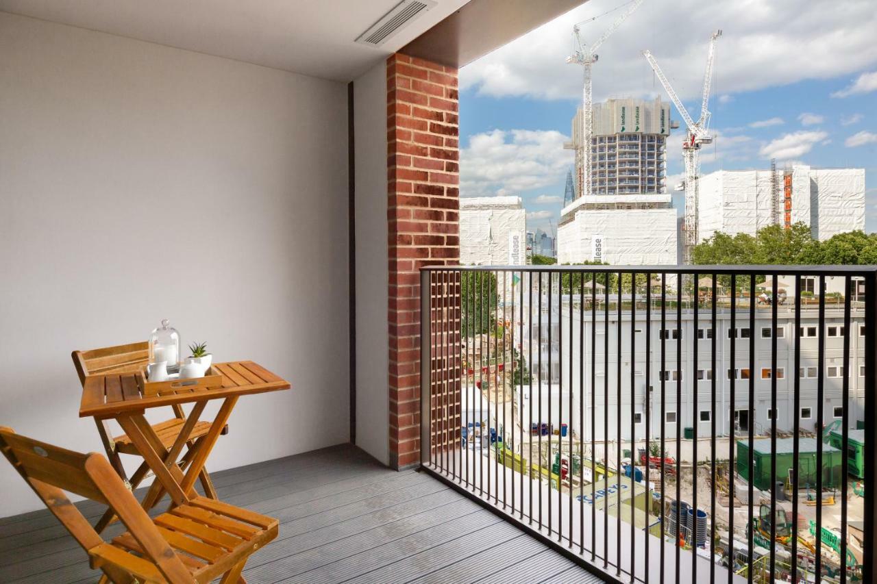 Two Bedroom Serviced Apartment With Balcony In Weymouth Building, Deacon Street London Exterior foto