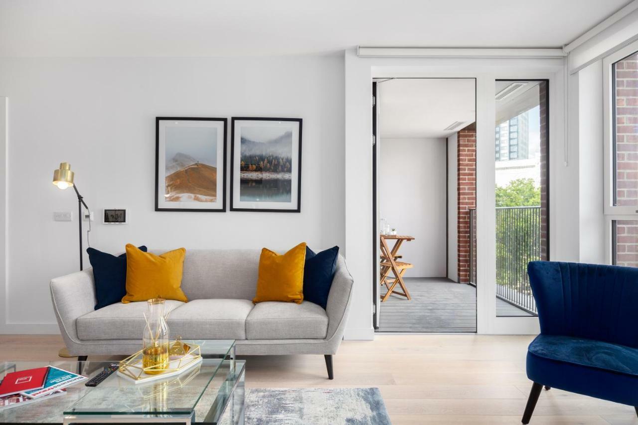 Two Bedroom Serviced Apartment With Balcony In Weymouth Building, Deacon Street London Exterior foto